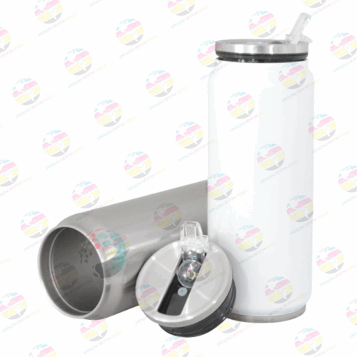 Lata de acero de doble pared de 450 ml