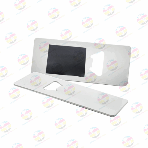 Destapador de Acero rectángulo con imán