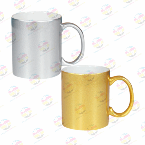 Taza con acabado de color de 11 oz