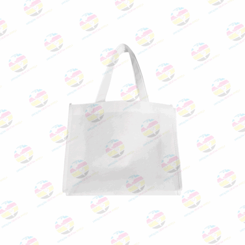 Bolsa blanca ecológica de 45 x 35 cm