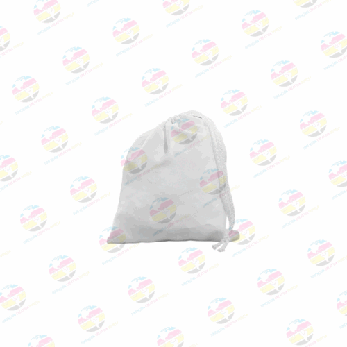 Morralito blanco de 15 x 20 cm