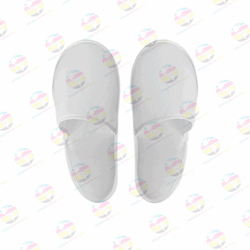 Pantunfla de duvetina con suela de goma