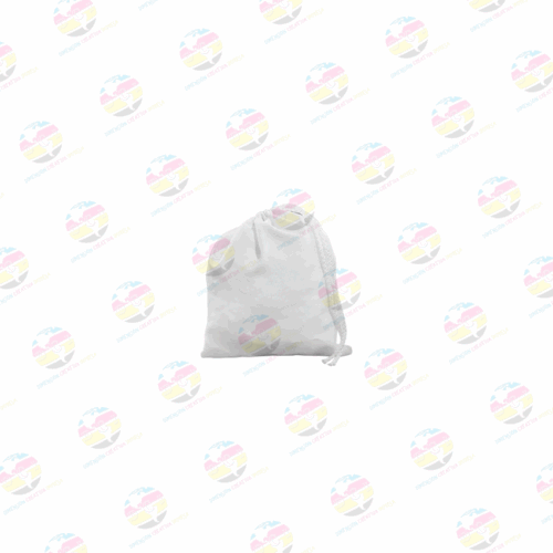 Morralito blanco de 10 x 13 cm