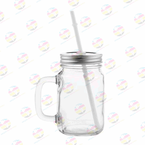 Mason jar transparente de 500 ml